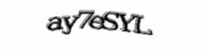 Security check image, please type the characters shown