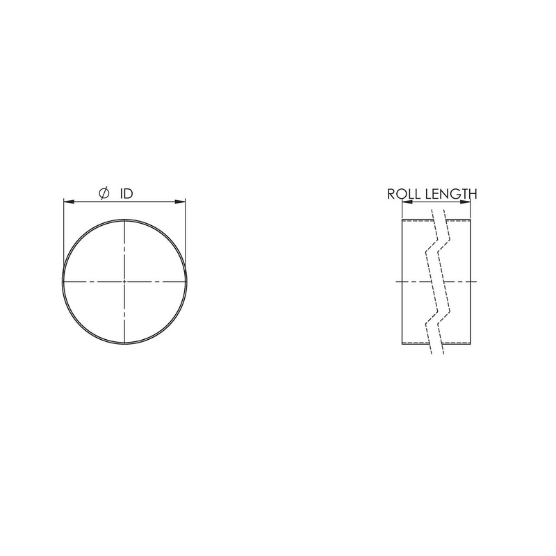 Hose Protection Sleeves - Line Drawing