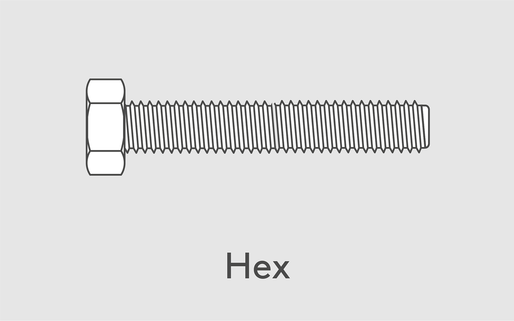 mono hex screw