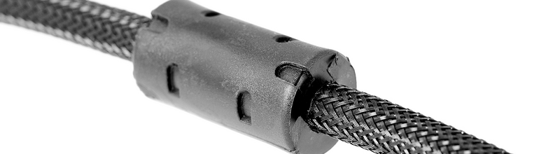 Ferrite bead on an electrical wire