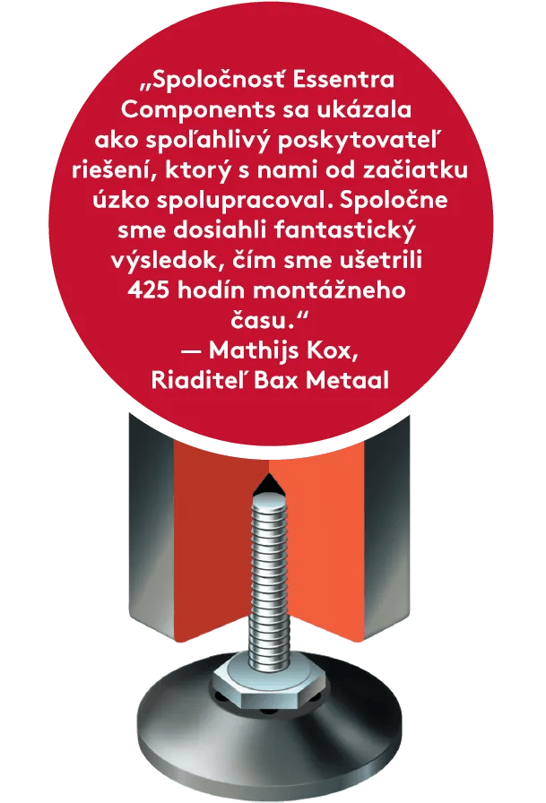 Essentra Components Bax Metaal Case Study Quote