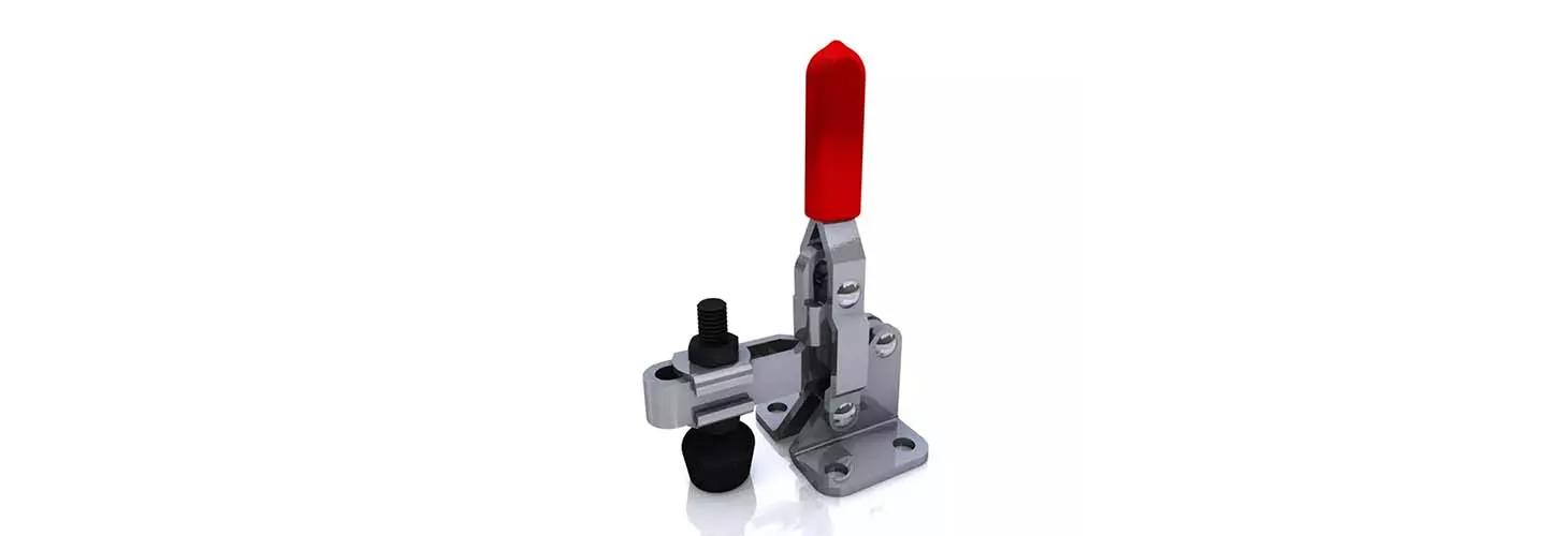 Vertical toggle clamp