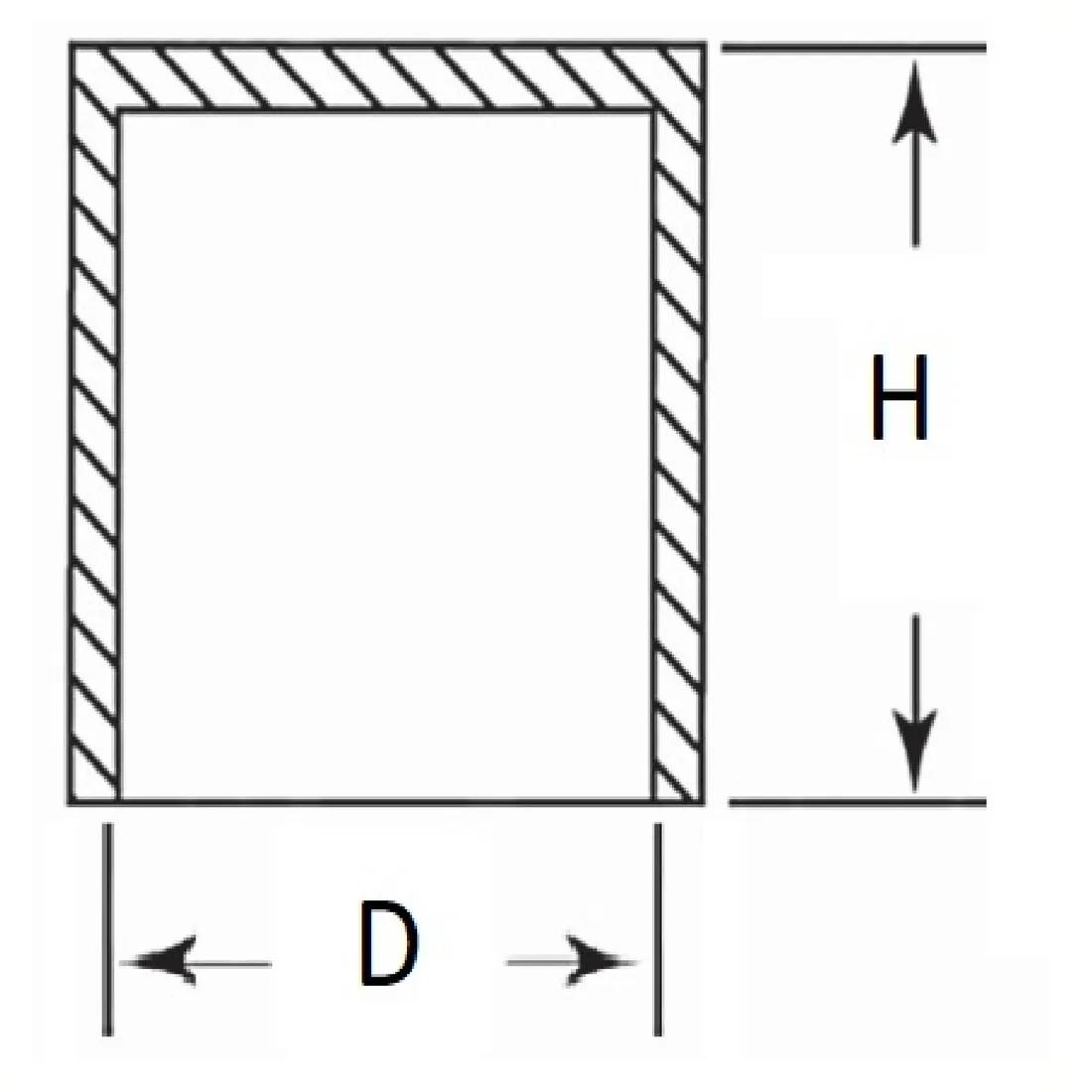 End Caps - Line Drawing