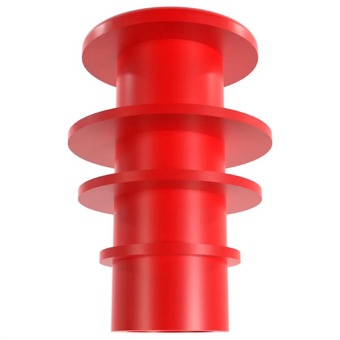 Ribbed Pipe-End Plugs