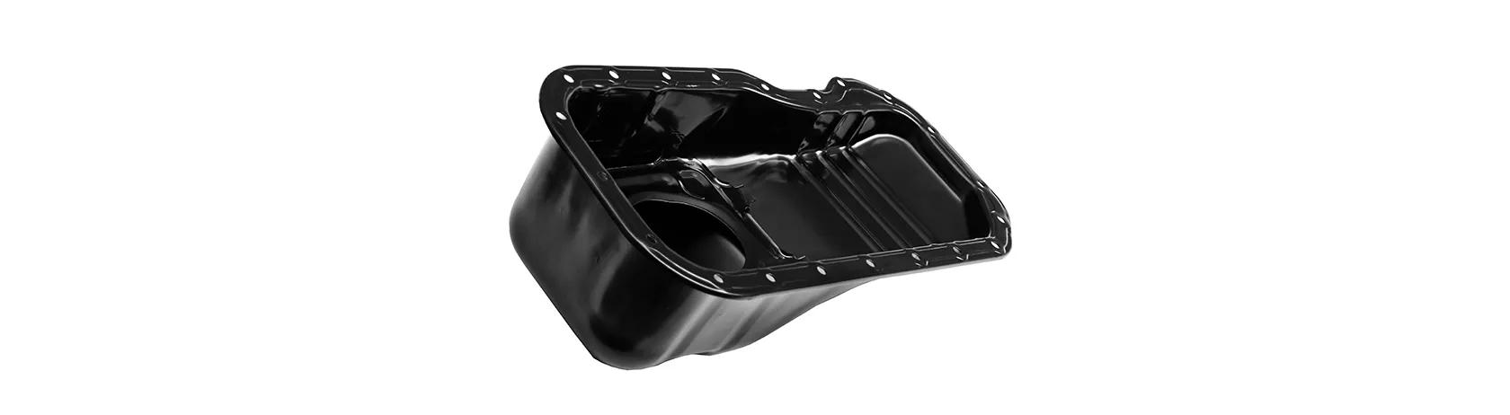 an oil pan 