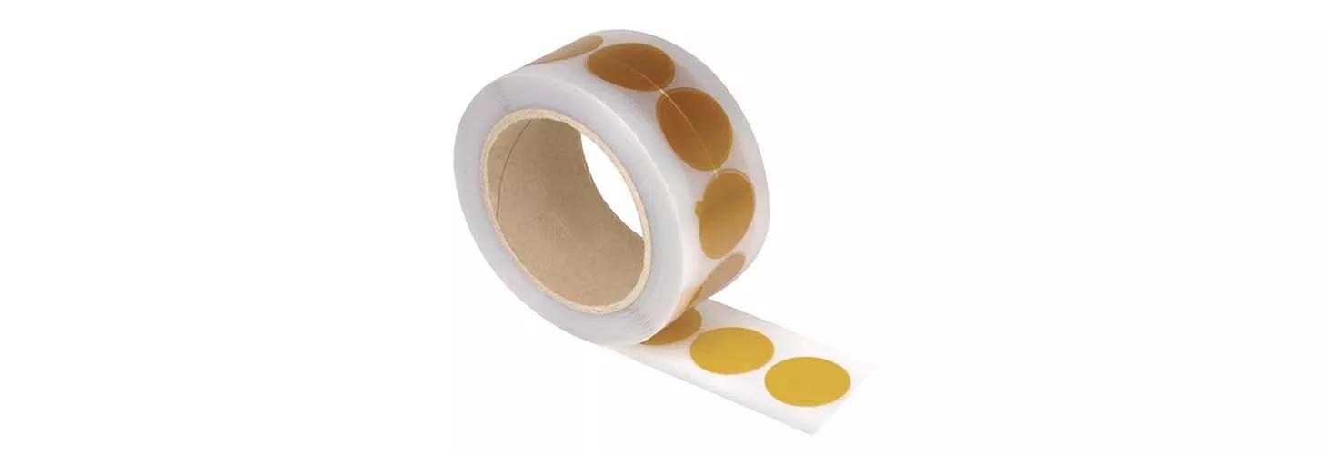 Polyimide masking discs