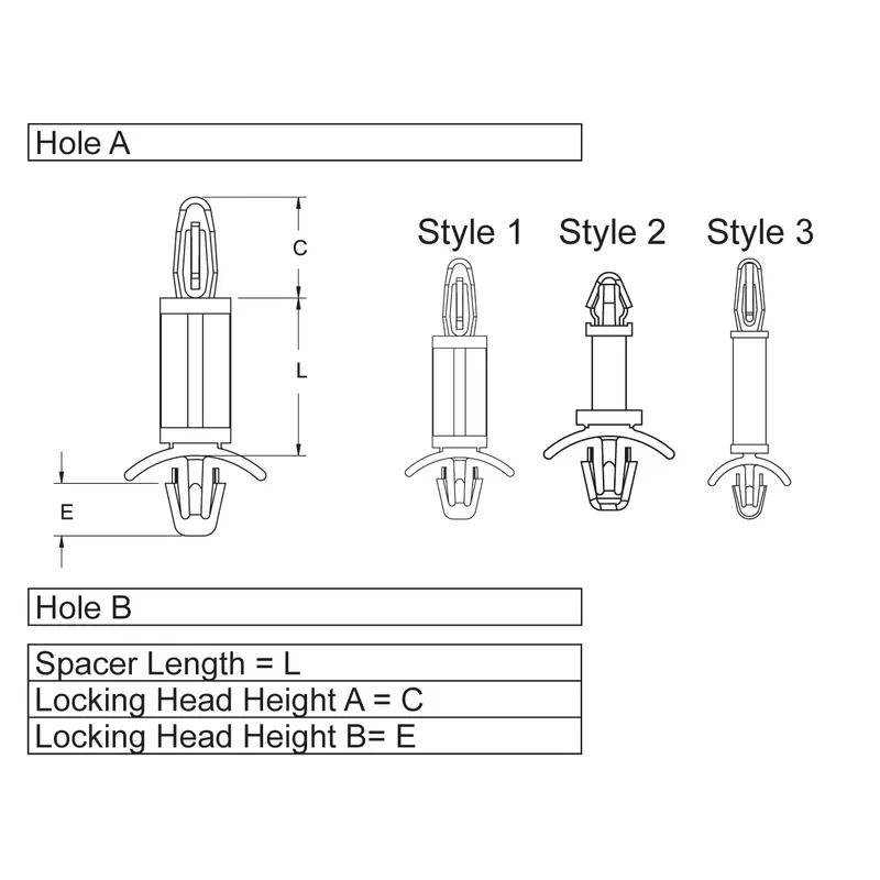 Snap Lock Supports - Essentra Components