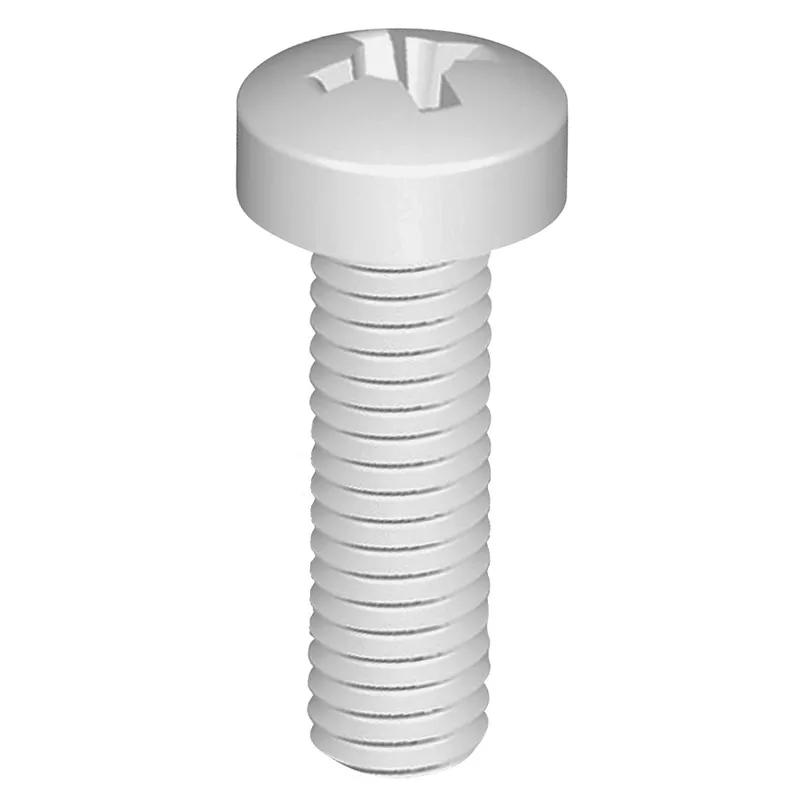 Plastic Machine Screws, Nylon Machine Screws, Pan Head Machine Screw, Phillips Pan Head Screw, Machine Pan Philiips Screw, Pan Screws