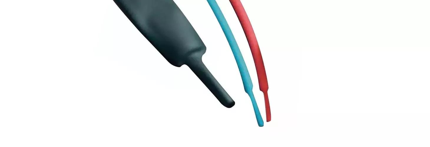 Heat shrink sizing and materials