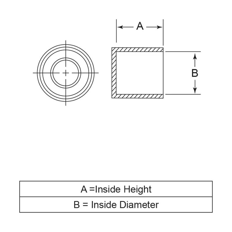 Open-End Pipe Caps - RRO1-1/2A