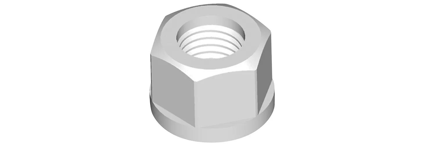 Nylon flange nuts