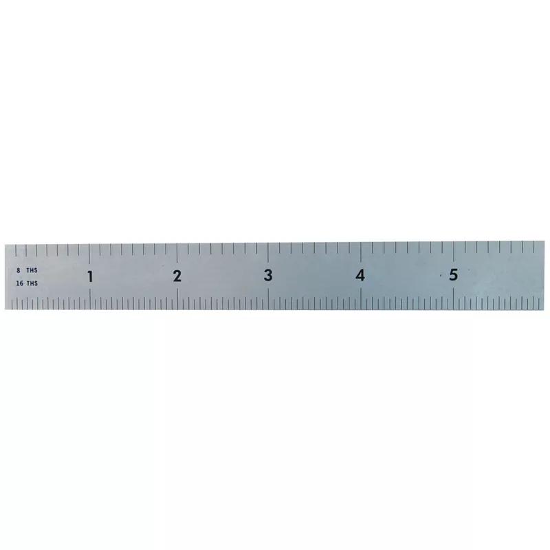 Precision Stainless Steel Ruler 6 Inch Rigid, General Tools & Instruments