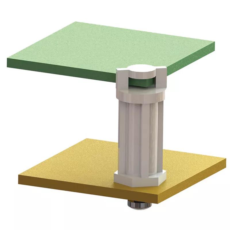 Edge Locking Corner/Edge Locking Support - Studded