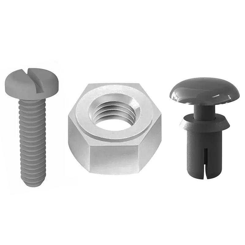 TR-3 - Essentra Components - Rivet, Noir, Nylon 6.6