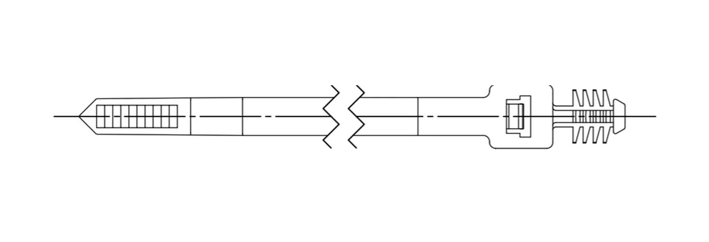 Nylon cable ties