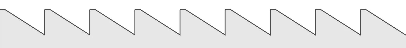 A computer generated drawing showing buttress screw threads