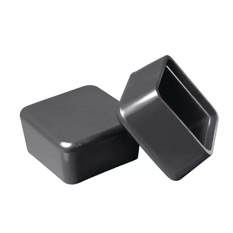 Rubber caps for square on sale tubing