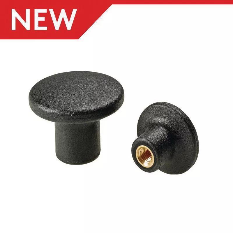 Mushroom Knob with Threaded Insert