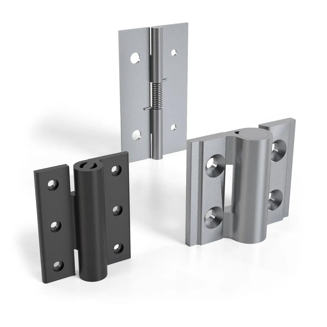 Spring Hinges - Open and Close Position