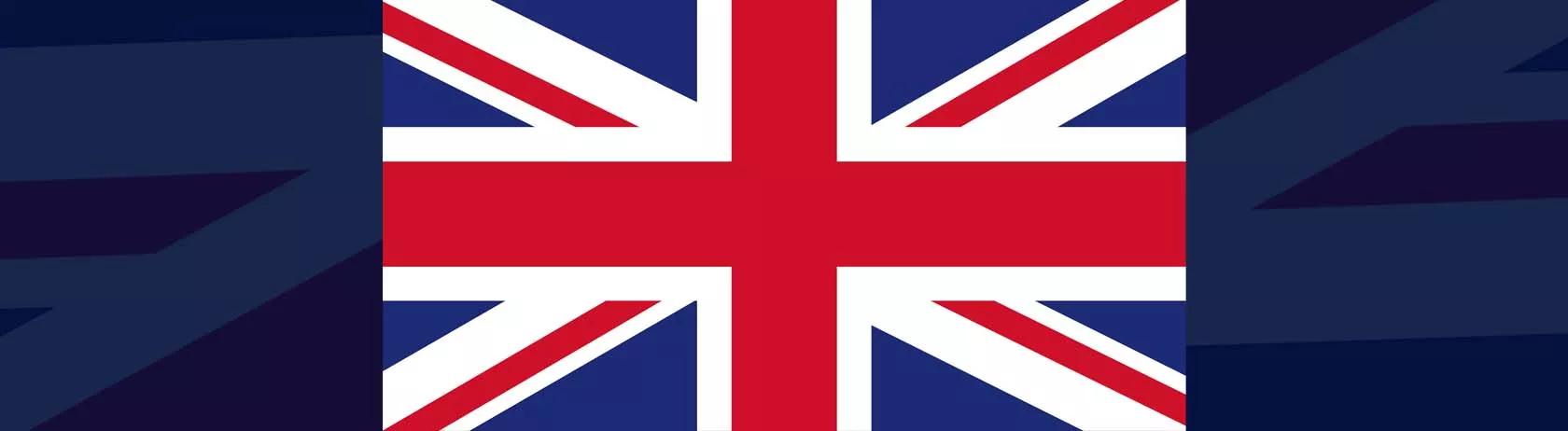 Flag of great Britain to show british fasteners 