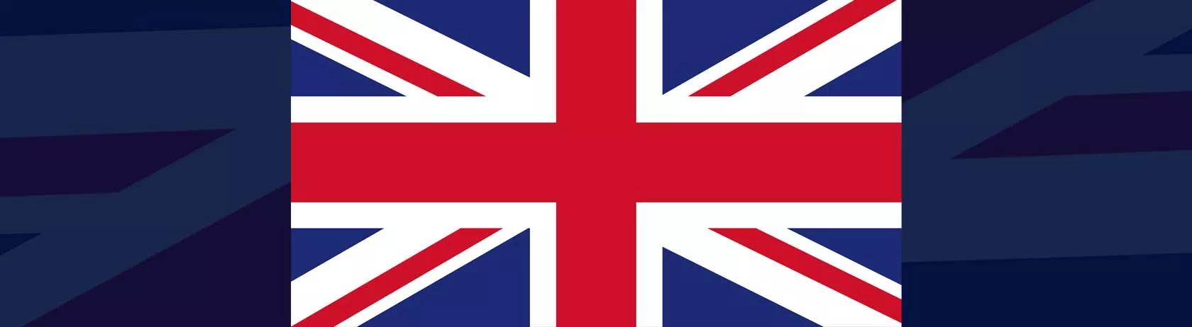 flag of great Britain to show british fasteners 