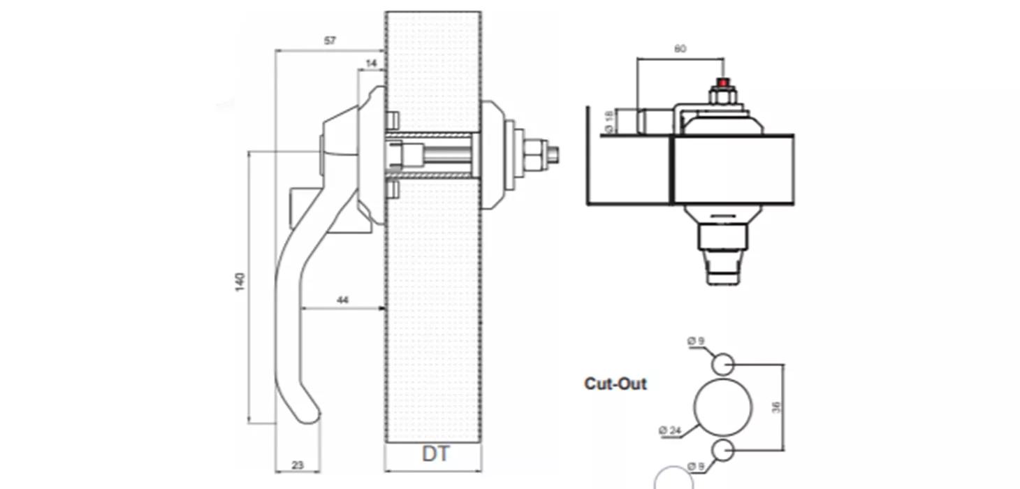 Handle Turn Cam Latches