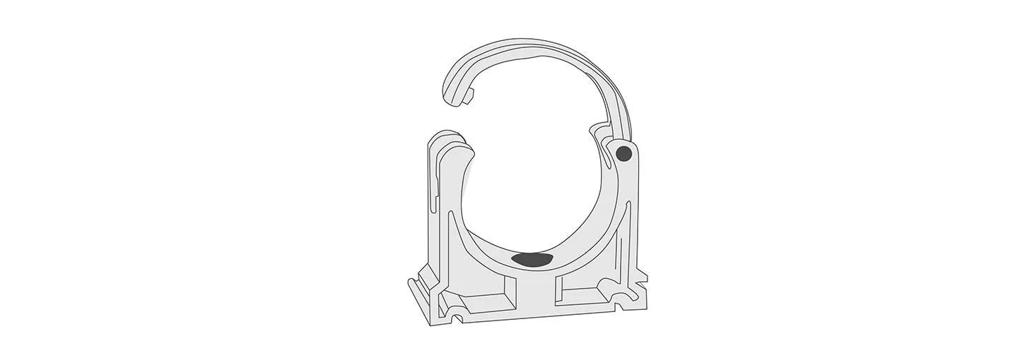 plastic pipe clamps