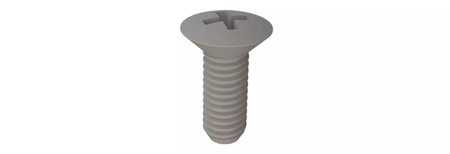 Oval head screw