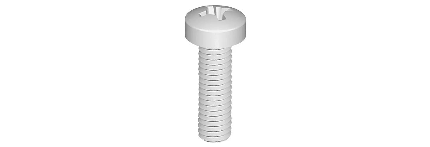 ​Plastic pan head screws