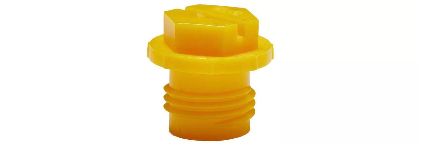 Threaded protection plug