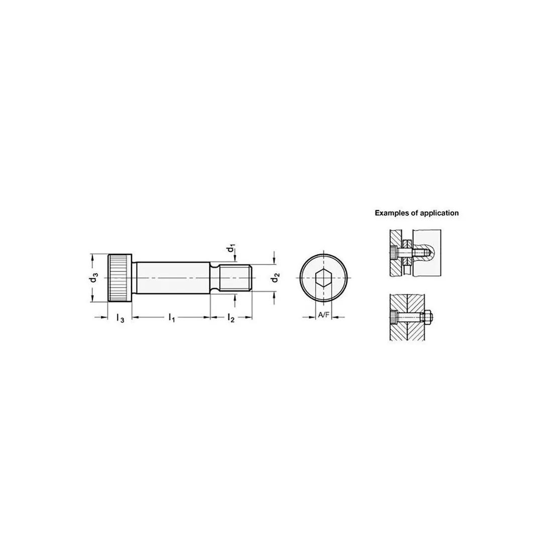 Comprar Tornillo de metal moleteado con hombro | 1505157 | Essentra ...