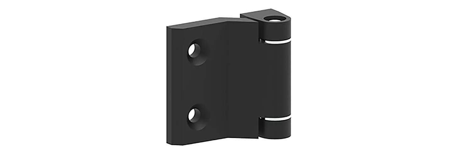 ​90˚ offset corner hinge