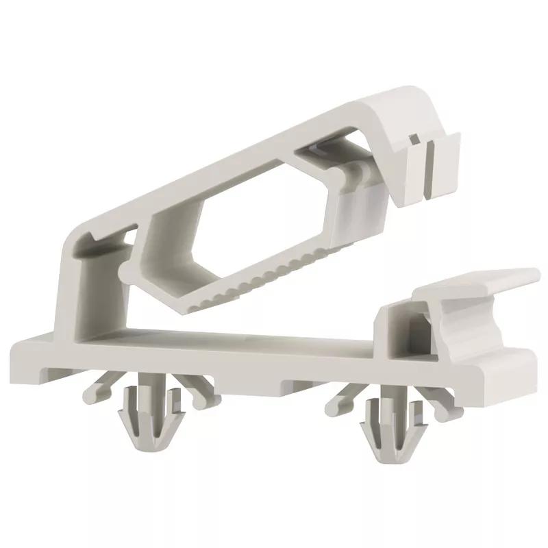 Flat Cable Clamp - Snap In, Hinged, Tension