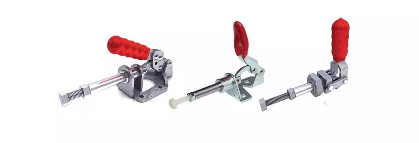 Push pull toggle clamps