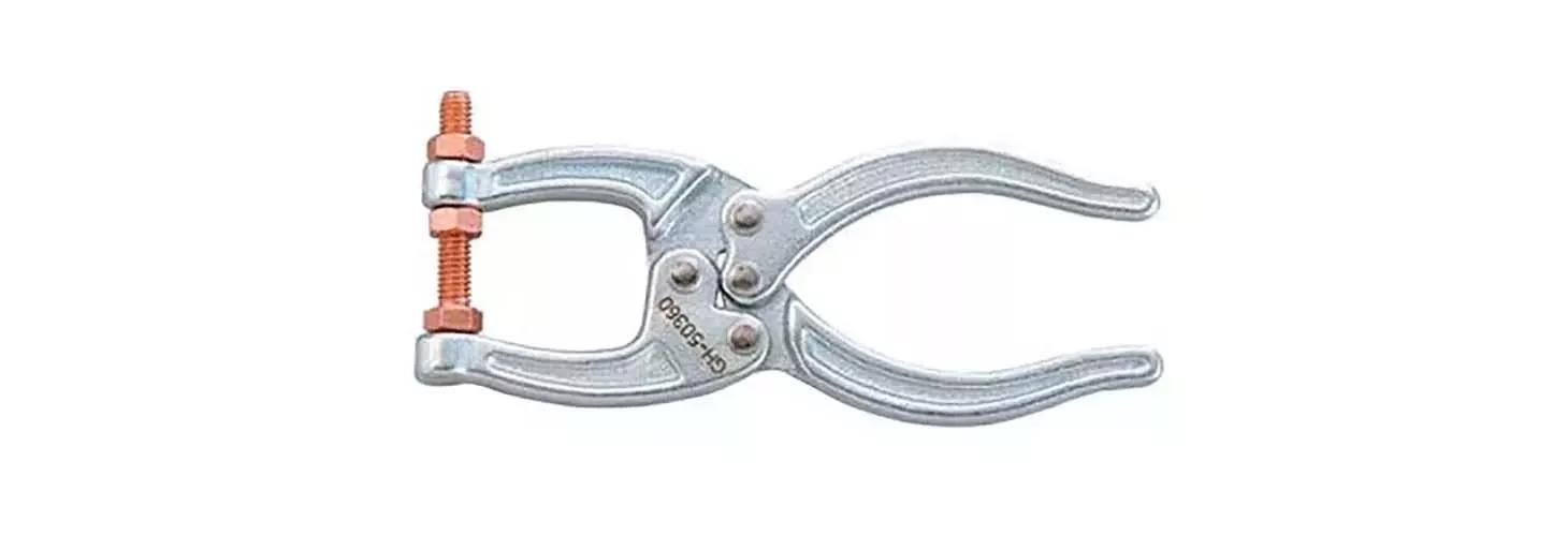 Toggle plier clamps