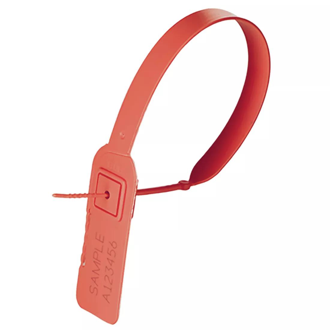 Fixed Length Seals - Plastic - Red