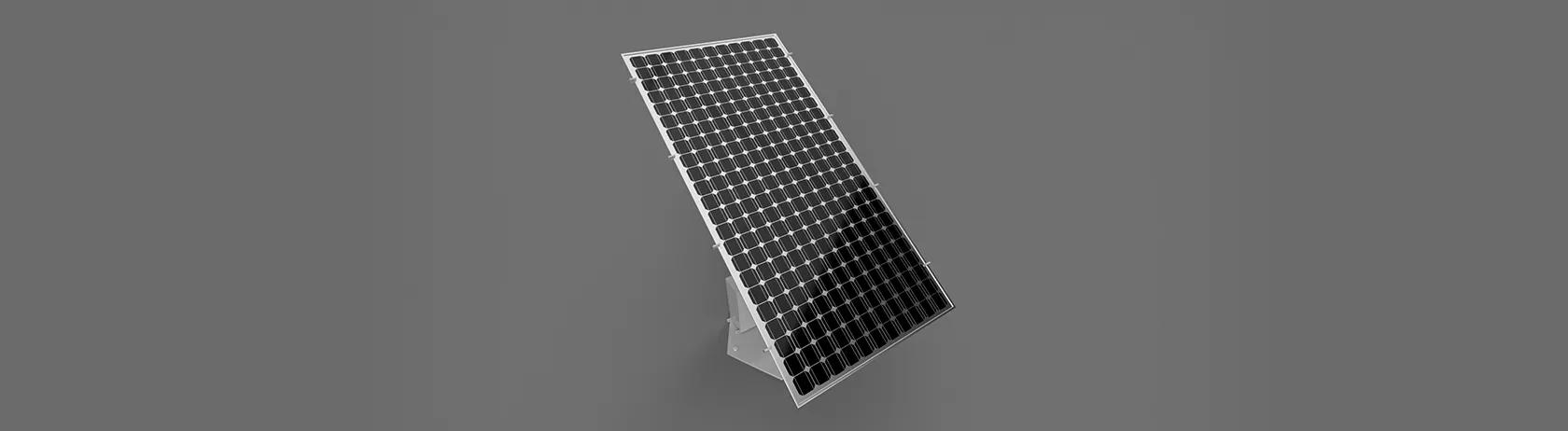 Solarpaneel 3D-Modell