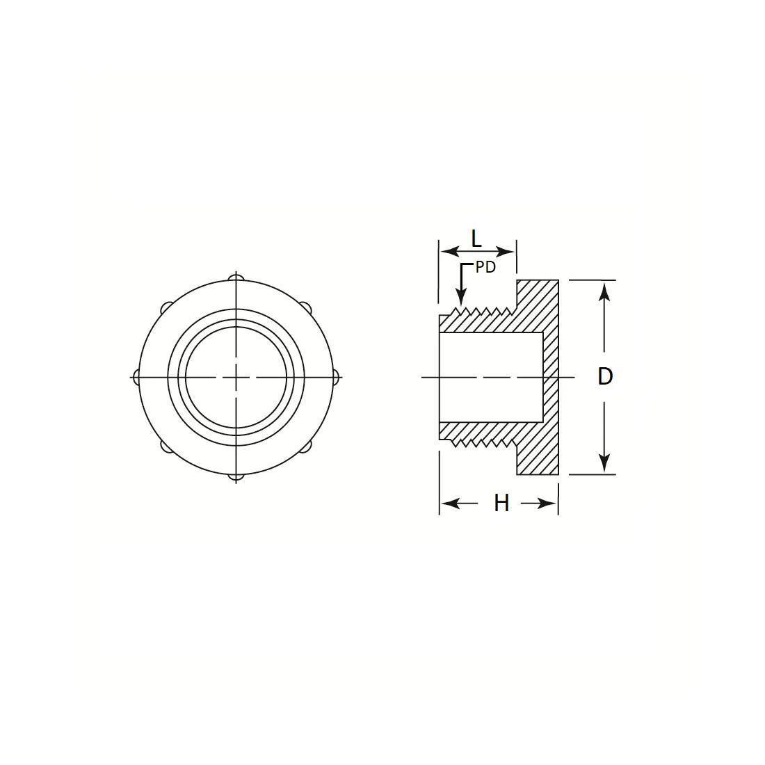 Threaded Protection Plugs - Metric Threads