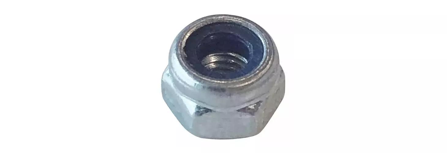 Flanged hex lock nut