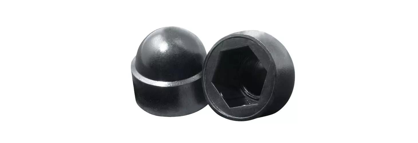 Bolt head and nut caps