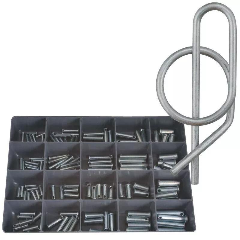 Locking pins with axial locking