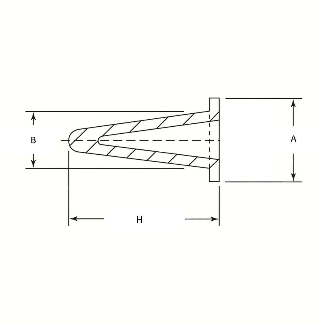 Masking Cones - Line Drawing