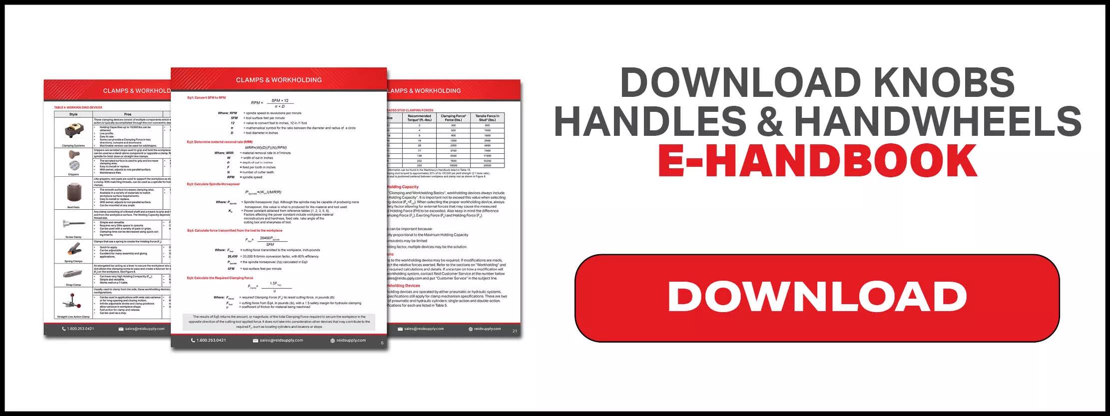 Download Knobs Handles & Handwheels E-Handbook