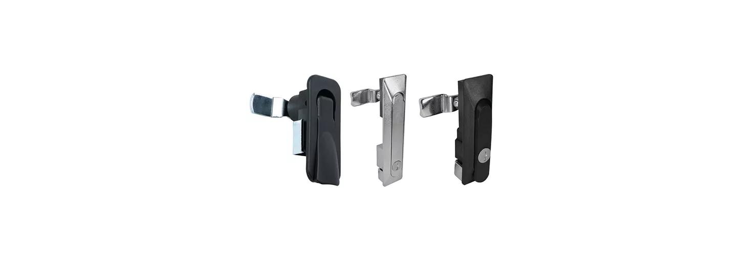 Lift and turn cam latches