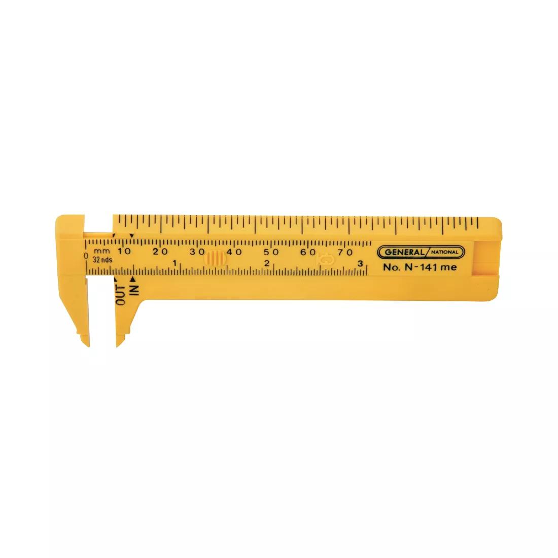 Slide store caliper rule