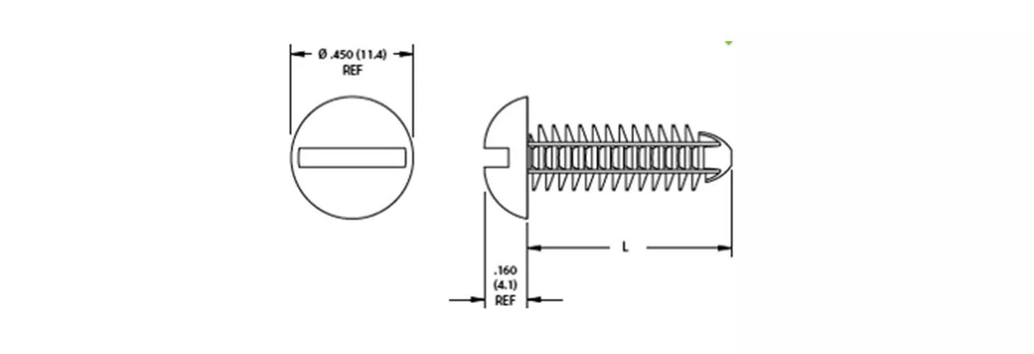 Push-in Rivets - Fir Tree