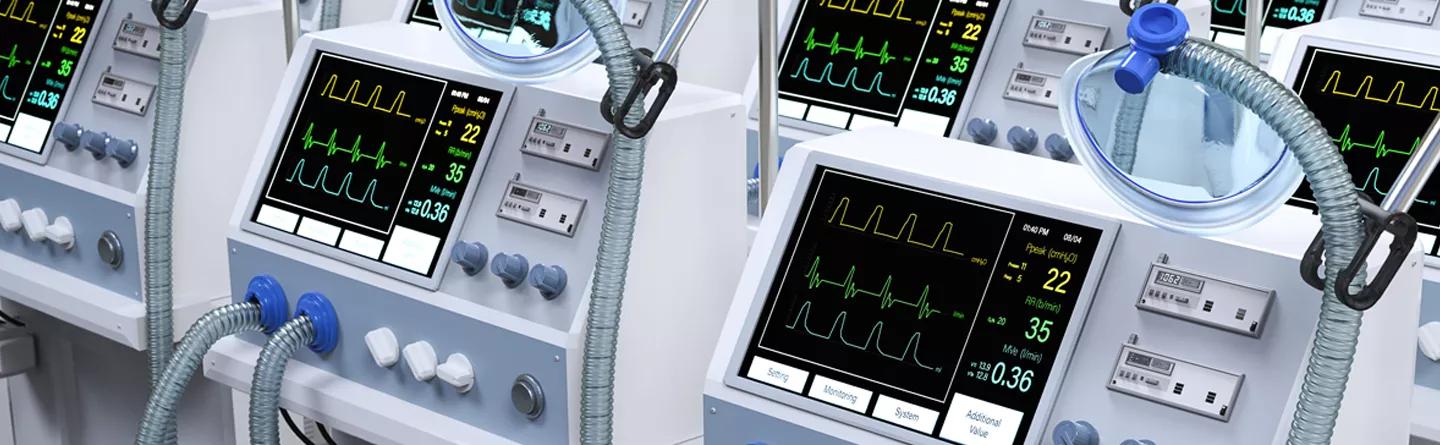Hospital diagnostic machine monitor