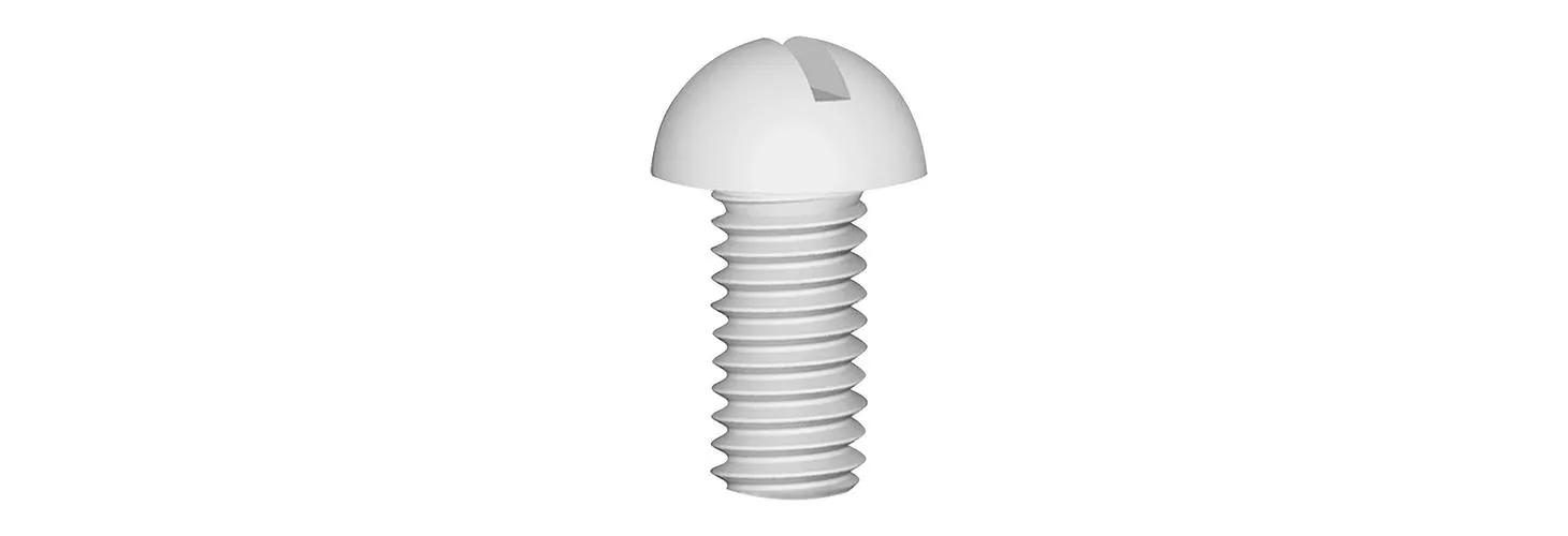 Round head screw