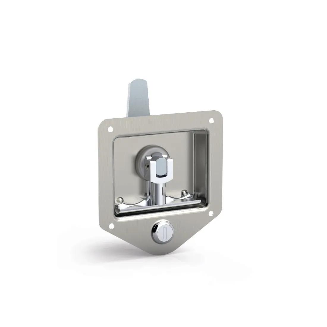Loquet à poignée en T encastré