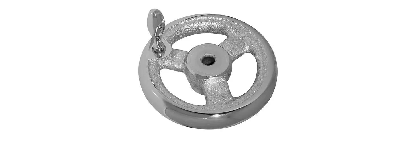 Handwheels – metal with handle